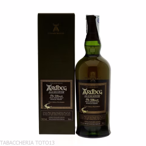 Ardbeg Alligator limited edition Vol.51,2% CL.70 - Destilliert