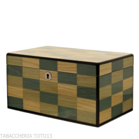 Estuche para puros Morici "Laguna", nuevo diseño rectangular