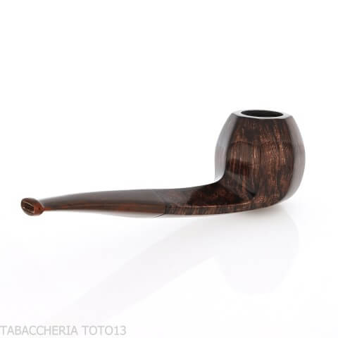 Pipe Demua octogonale en bruyère polie foncée - Demua - Gheppo Italian Pipes