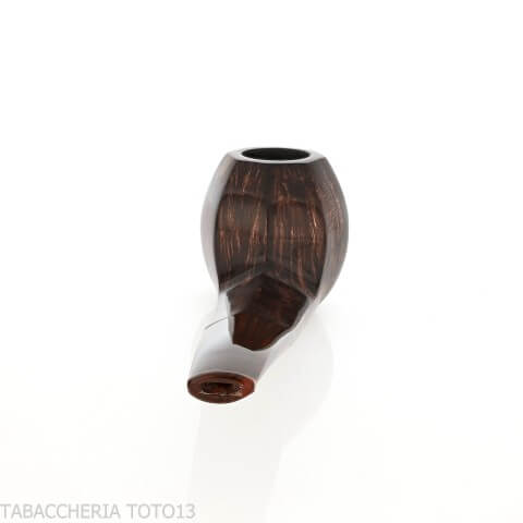 Pipe Demua octogonale en bruyère polie foncée - Demua - Gheppo Italian Pipes