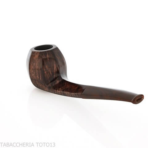 Pipe Demua octogonale en bruyère polie foncée - Demua - Gheppo Italian Pipes