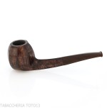Pipa octogonal Demua de brezo oscuro pulido - Demua - Gheppo Italian Pipes