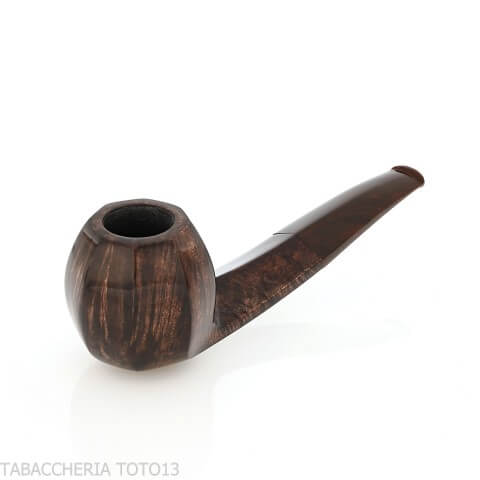 Pipe Demua octogonale en bruyère polie foncée - Demua - Gheppo Italian Pipes