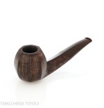 Demua pipa forma Panel ottagonale radica lucida scura - Demua - Gheppo Italian Pipes