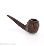 Pipa octogonal Demua de brezo oscuro pulido - Demua - Gheppo Italian Pipes
