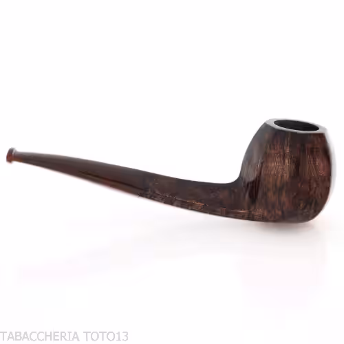 Pipa octogonal Demua de brezo oscuro pulido - Demua - Gheppo Italian Pipes