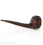 Pipa octogonal Demua de brezo oscuro pulido - Demua - Gheppo Italian Pipes