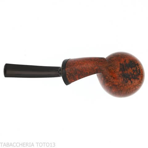 Gheppo Brandypfeife mit geschwungenem Holm und polierter Oberfläche aus natürlichem Bruyèreholz - Gheppo Italian Pipes - Gheppo 