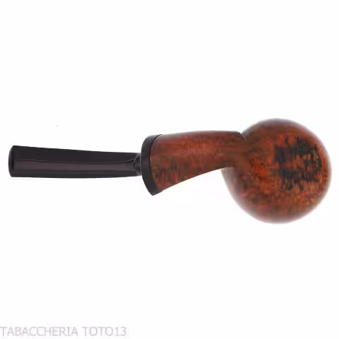 Gheppo forma brandy curva finitura radica naturale lucida - Gheppo Italian Pipes - Gheppo Italian Pipes