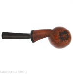Gheppo Brandypfeife mit geschwungenem Holm und polierter Oberfläche aus natürlichem Bruyèreholz - Gheppo Italian Pipes - Gheppo 