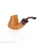 Gheppo forma vulcano finitura radica naturale lucida - Gheppo Italian Pipes - Gheppo Italian Pipes