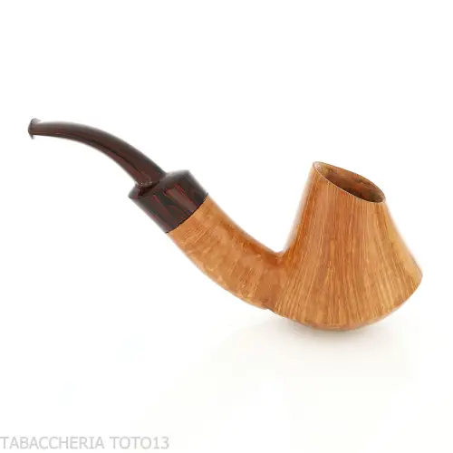 Gheppo pipe volcan forme finition bruyère naturelle brillante | Vente