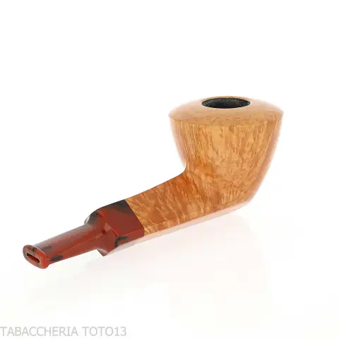 Demua pipa forma Dublin radica chiara naturale venata | Pipa Italiana