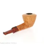 Demua pipa forma Dublin radica chiara naturale venata | Pipa Italiana