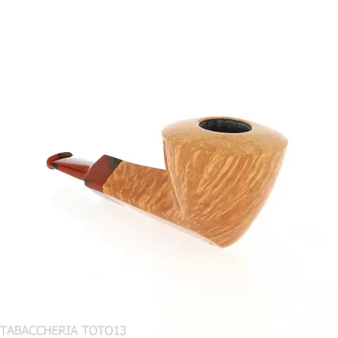 Demua pipa forma Dublin radica chiara naturale venata | Pipa Italiana