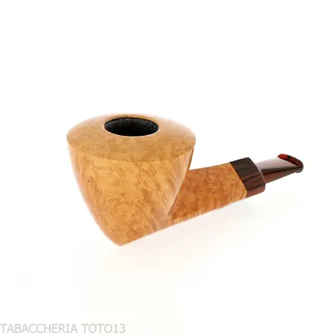 Demua pipa forma Dublin radica chiara naturale venata | Pipa Italiana
