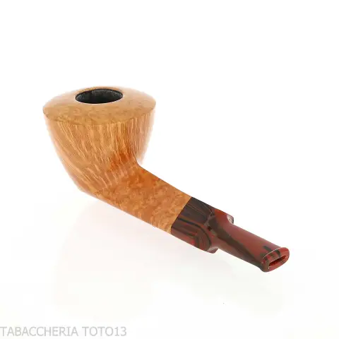 Demua pipa forma Dublin radica chiara naturale venata | Pipa Italiana