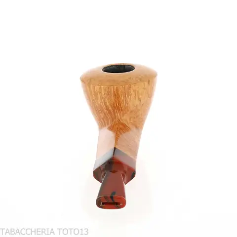 Demua pipa forma Dublin radica chiara naturale venata | Pipa Italiana
