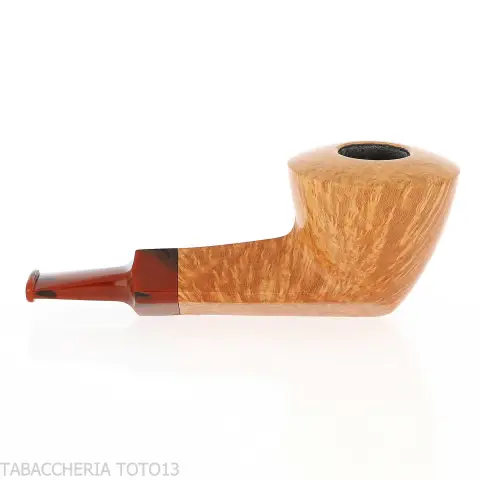 Demua pipa forma Dublin radica chiara naturale venata | Pipa Italiana