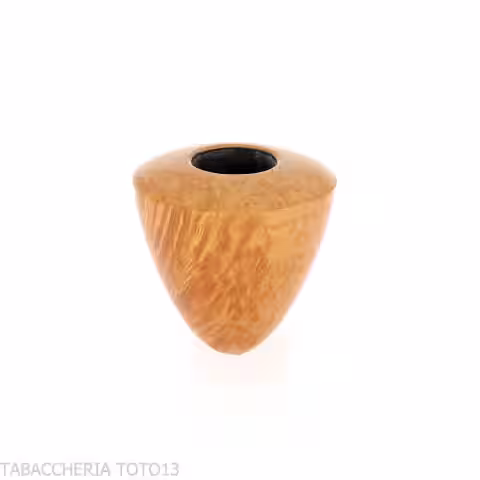 Pipe Demua de forme Dublin, bruyère naturelle à grain clair - Demua - Gheppo Italian Pipes