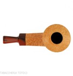 Pipe Demua de forme Dublin, bruyère naturelle à grain clair - Demua - Gheppo Italian Pipes