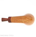 Pipa Demua con forma de Dublín, brezo natural de veta clara - Demua - Gheppo Italian Pipes