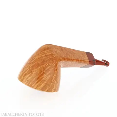 Demua pipa forma Dublin radica chiara naturale venata | Pipa Italiana