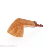 Pipa Demua con forma de Dublín, brezo natural de veta clara - Demua - Gheppo Italian Pipes