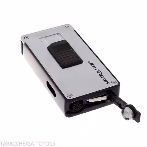 Silver Match Paris accendino double Jet Flame e puncher - Accendini per Sigaro - Silver Match