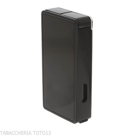 Silver Match Paris Double Jet Flame Lighter and Punch - Lighter For Cigar - Silver Match