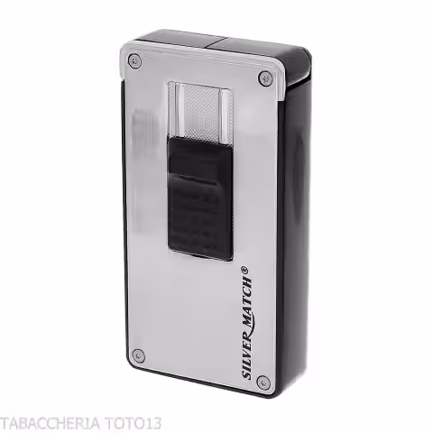 Silver Match Paris accendino double Jet Flame e puncher - Accendini per Sigaro - Silver Match