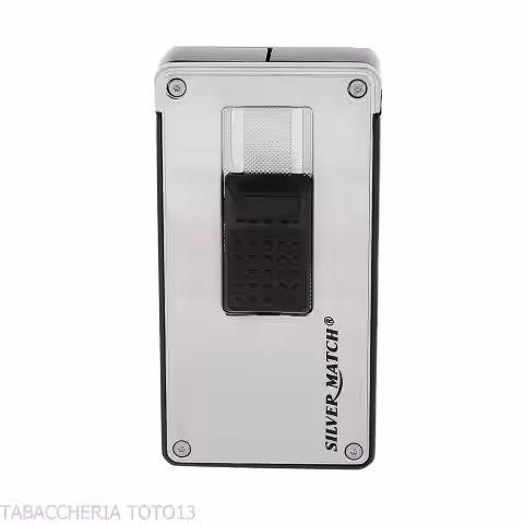 Silver Match Paris accendino double Jet Flame e puncher - Accendini per Sigaro - Silver Match
