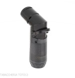 Silver Match Skopje Triple Jet Flame with Punch, Black - Lighter For Cigar - Silver Match