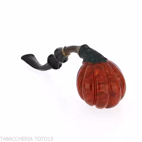 C-Pipe Wang pipe en forme de bouton floral, finition en bruyère naturelle - C-Pipe Wilson Wang - Wang C-pipe
