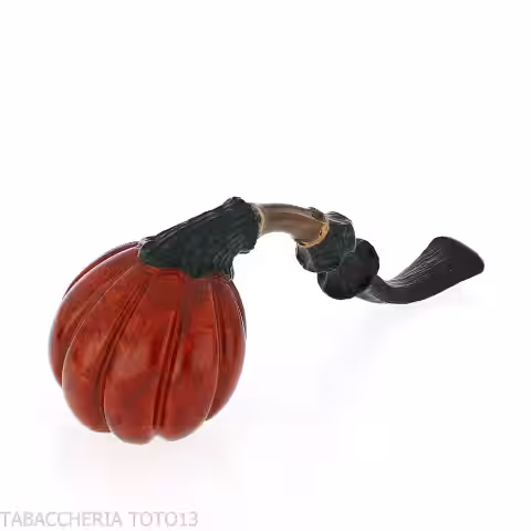 C-Pipe Wang pipe en forme de bouton floral, finition en bruyère naturelle - C-Pipe Wilson Wang - Wang C-pipe