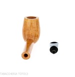Pipe Valbruna Lumberman, bruyère polie | Pipes haut de gamme