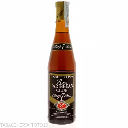 Ron Caribbean Club Anejo 7 Anos, rhum cubain vintage à vendre
