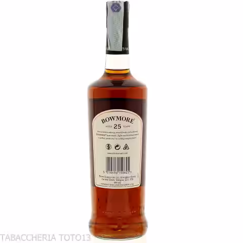 Bowmore 25 ans d'âge en petit lot | Meilleur whisky tourbé