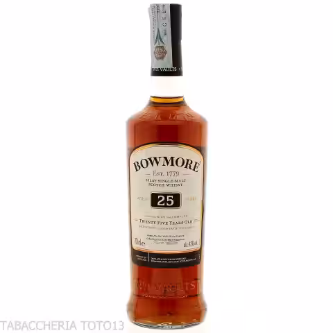 Bowmore 25 ans d'âge en petit lot | Meilleur whisky tourbé