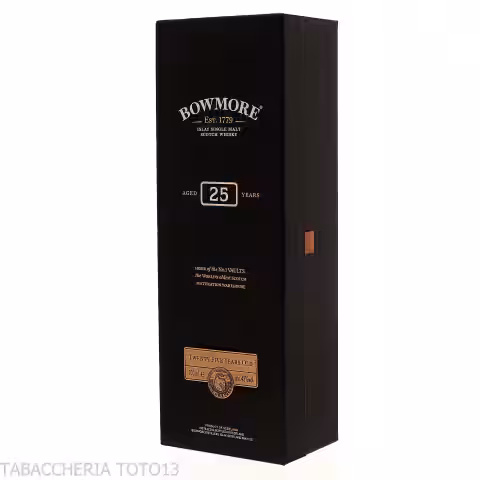 Bowmore 25 ans d'âge en petit lot | Meilleur whisky tourbé
