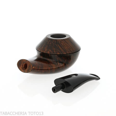 Pipe Valbruna Rhodesian emblématique en bruyère polie foncée