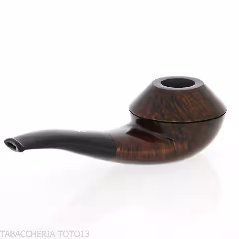 Pipa Valbruna Rhodesian, icónica y de brezo oscuro pulido.