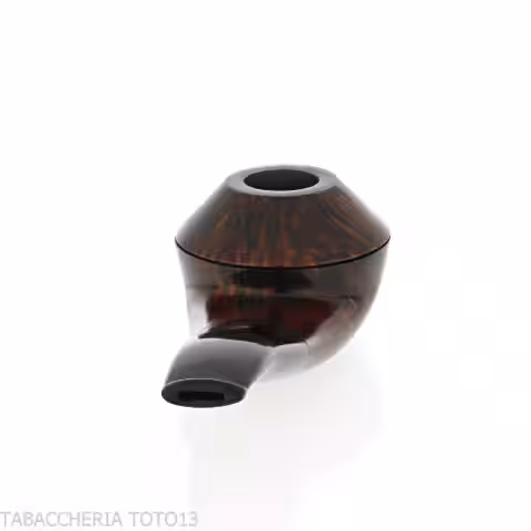 Pipa Valbruna Rhodesian, icónica y de brezo oscuro pulido.
