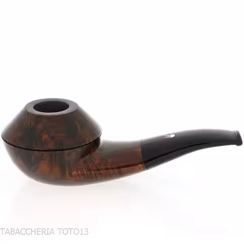 Pipa Valbruna Rhodesian, icónica y de brezo oscuro pulido.