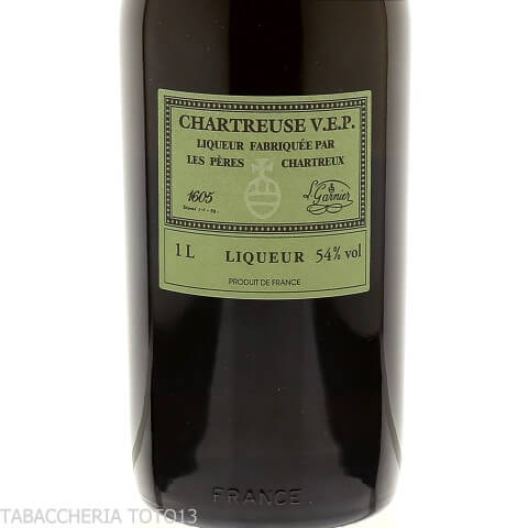 Chartreuse V.E.P. grün Vol.54% Cl.100 - Liköre – Fruchtdestillate - Chartreuse Diffusion