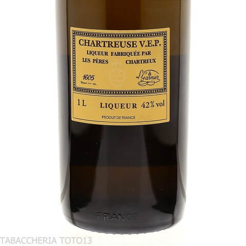 Chartreuse V.E.P. jaune Vol.42% Cl.100 - Liqueurs - distillats de fruits - Chartreuse Diffusion