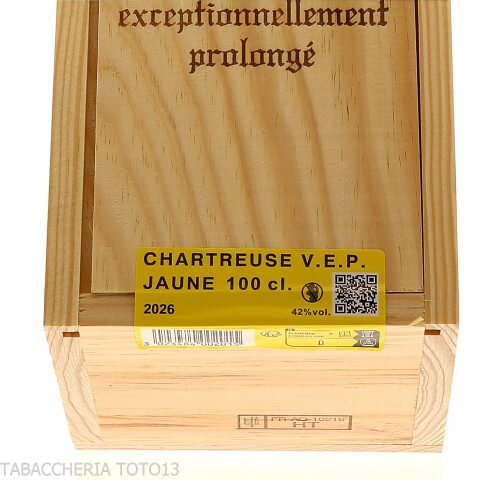 Chartreuse V.E.P. jaune Vol.42% Cl.100 - Liqueurs - distillats de fruits - Chartreuse Diffusion