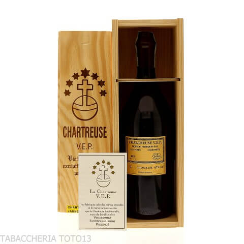 Chartreuse V.E.P. jaune Vol.42% Cl.100 - Liqueurs - distillats de fruits - Chartreuse Diffusion