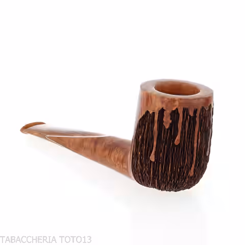 Amorelli Dandy Series Smooth Natural Briar Billiard Pipe | Sale