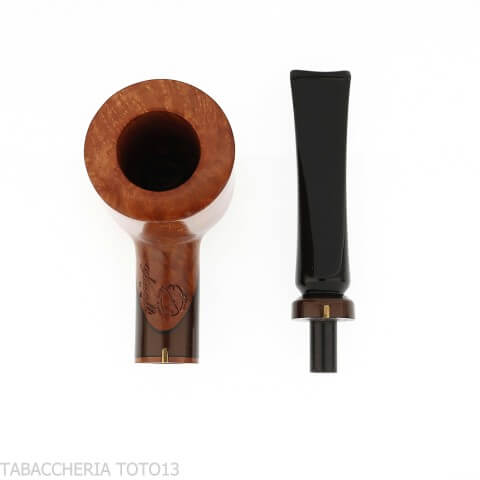 Amorelli straight Billiard pipe in grade 2 natural briar - Amorelli - Amorelli Pipe